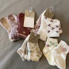 女の子靴下　9-15センチ12足セット