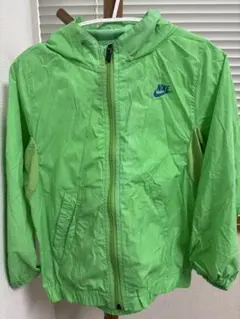 Nike フード付ウィンドブレーカー 130cm グリーン