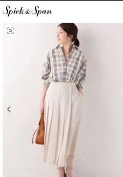 Spick and Span アシメプリーツスカート◆ジャンスカ2WAYスピック