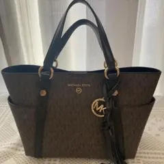 MICHAEL KORS ブラウン トートバッグ