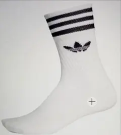 adidas アディダス　ミッドカットクルーソックス 　3足セット　新品未使用