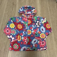 Patagonia フリースパーカー 花柄 4T