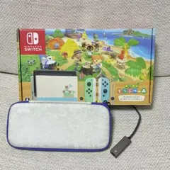 Nintendo Switch 本体　どうぶつの森　(ソフト無し)おまけ付