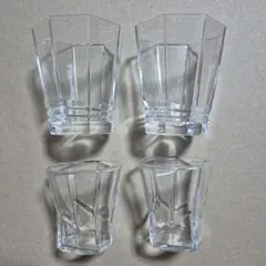 八角形グラス 4個セット 日本製