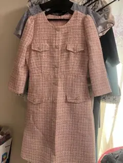 tocco closet ツイードワンピース