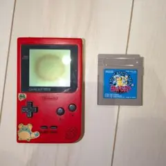 【動作不良】ゲームボーイポケット 本体＋ポケモン青 ソフト