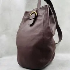 美品✨ソーホー金具/USA製】オールドコーチ ショルダーバッグ 茶 男女 
