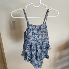 OCEAN & GROUND 花柄　水着 80サイズ