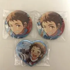 あんスタ 天満光 缶バッジ 虹色開花ポートレート 4点セット