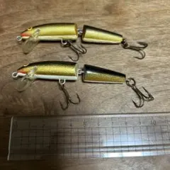 ラバラ　ミノー　シャッド　ジョイントラパラ　オールド　ヴィンテージ ラバラ ミノー シャッド ジョイントラパラ オールド