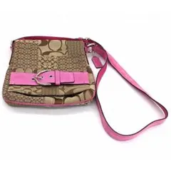 K)コーチ パッチワーク スモール スリム /ショルダーバッグ