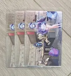 スシロー 原神 コラボ メタリックカード 夢見月瑞希 カチーナ オロルン 早柚