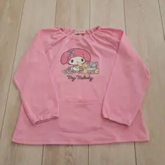 まあ様♪専用　マイメロディとうさぎのチェックスモック