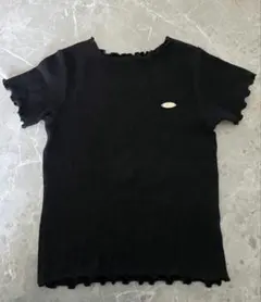 メタルプレート付き リブニットTシャツのサムネイル