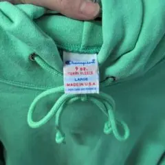 アメリカ製 チャンピオン テリーフリース パーカー L
