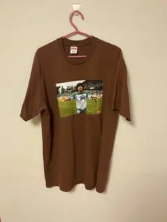 Supreme ブラウン Tシャツ Lサイズ　マラドーナ