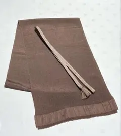 未使用品~美品　和装　正絹　ちりめん無地帯揚げ＆手組み.平織.帯締めセット