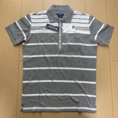 ゴールデンベアー　新品　タグ付き　速乾　ポロシャツ　グレー