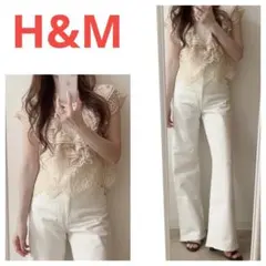 美品★H&Mストレッチデニム S〜M 36のサムネイル