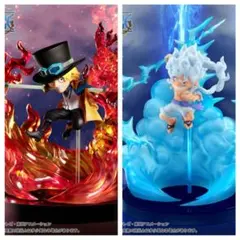 ワンピース　ワールドコレクタブルフィギュア　SPECIAL　サボ&ニカ2点セット