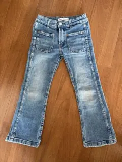 ZARA デニムフレアパンツ サイズ6 (116cm)