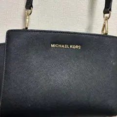 MICHAEL KORS ブラック ショルダーバッグ