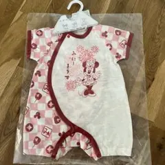 プレオール　新生児　50 60 ロンパース　ミニー