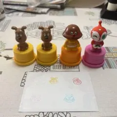 美品 アンパンマン スタンプ