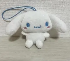 サンリオ　sanrio ストラップ付きぬいぐるみ　シナモロール