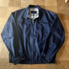 BURBERRY LONDON スイングトップ　ハリントンジャケット　ネイビー