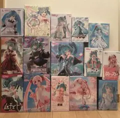 クロミミク、ヴィンテージドール初音ミク桜ミクプライズフィギュアまとめ売り11点 クロミミク、ヴィンテージドール初音ミク桜ミクプライズフィギュア