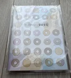 ミスド福袋2026 スケジュール帳 スケジュールン　ミスタードーナツ