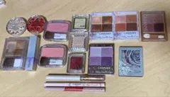 【チップ洗浄済】アイシャドウ、チークまとめ売り　CANMAKE, CEZANNE