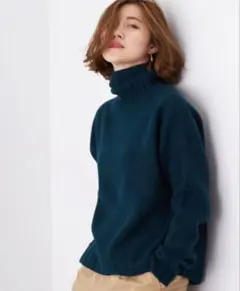 STUDIOUS ステュディオス タートルネック ニット