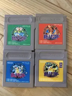 中古ポケットモンスター 4本セット