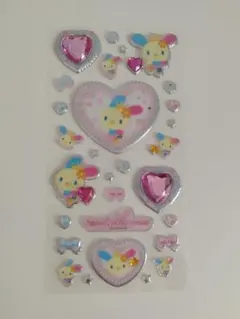 未使用　ウサハナ　キラキラジュエルシール　バレエコア　サンリオ