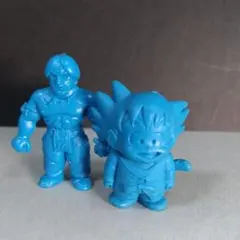 【当時品】 ドラゴンボール フィギュア 2体セット 青色 孫悟空