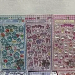 ボンボンドロップシール 3枚セット