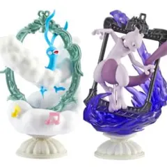 チルタリス　ミュウツー　リーメント　デコラティブフレームコレクション