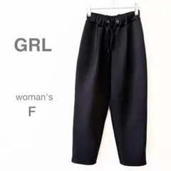 【グレイル】スウェットパンツ カジュアルパンツ 黒 ウエストゴム 楽ちん