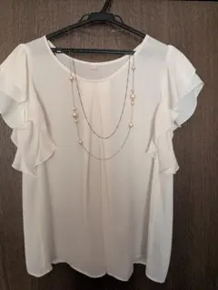 コットンパールネックレス2WAY