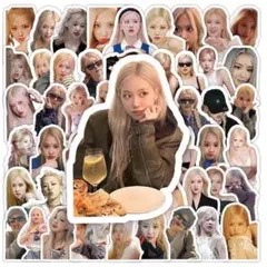 blackpink ロゼ　シール　ステッカー　70枚