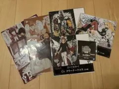 デスノート　クリーナークロス　メモ帳　クリアファイル　セットのサムネイル