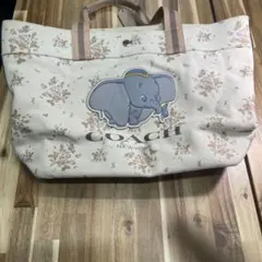 COACH ダンボ トートバッグ 花柄