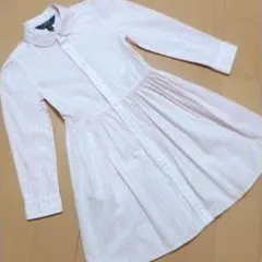 ピンク チェック柄 ワンピース