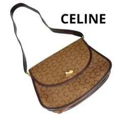 【美品】CELINE セリーヌ ショルダーバッグ 馬車金具 サルキー柄のサムネイル