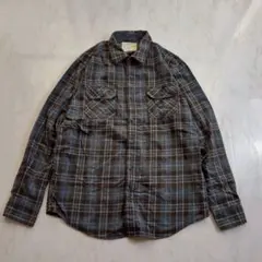 Weatherproof メンズシャツ　ネルシャツ　チェック柄　XL