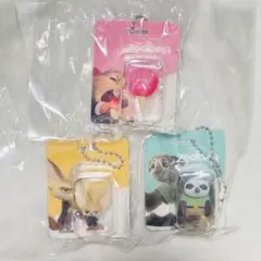 ズートピア　ブリスターチャームコレクション3種セット