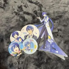 KAITO グッズまとめ売り アクリルスタンド 缶バッジ