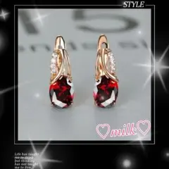 ピアス 綺麗 結婚式 デート 可愛い アクセサリー 結婚式 旅行 お洒落 レッド